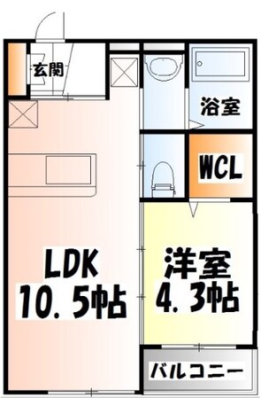 長町駅 徒歩6分 2階の物件間取画像